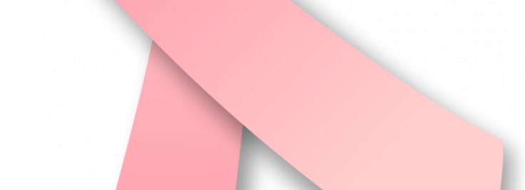 911 Breast Cancer - Satin (736x267), Png Download