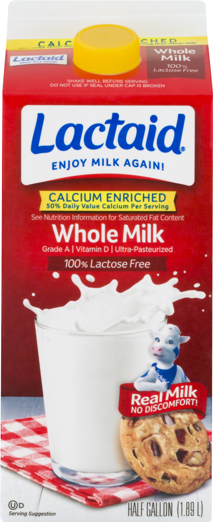 Lactaid Milk (1800x1800), Png Download