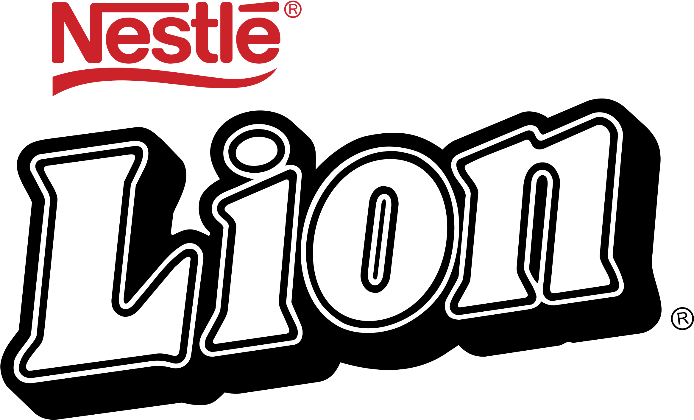 Lion Logo Png Transparent - Nestle Lion Logo (2400x2400), Png Download