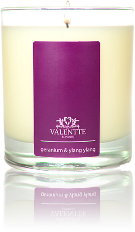 Hand Poured In The Uk And Packed In Our Signature Valentte - Scented Candle Transparent Background (269x462), Png Download