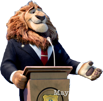 Lionheart Transparent - Zootopia Lionheart Png (486x410), Png Download