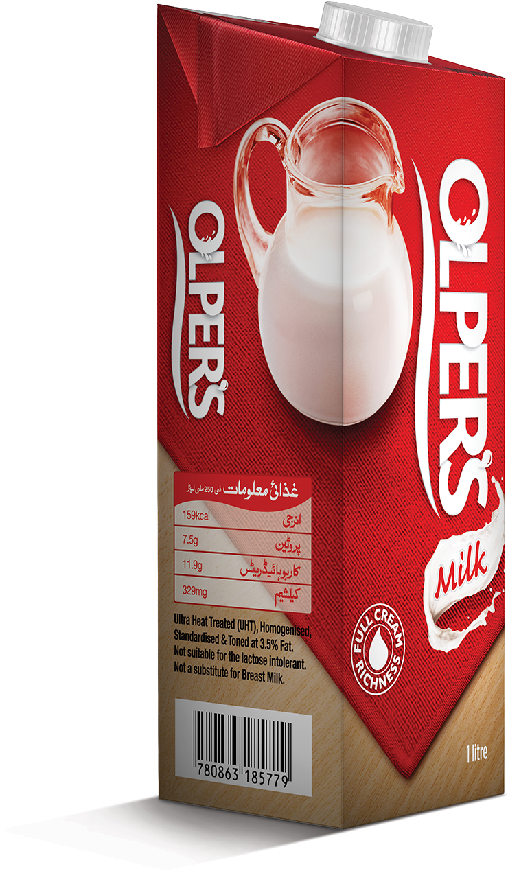 Navigation List - Olpers 1 Litre Carton (1000x1440), Png Download