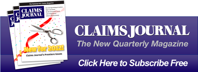 Announcing The New Claims Journal Magazine - Insurance Journal (640x240), Png Download
