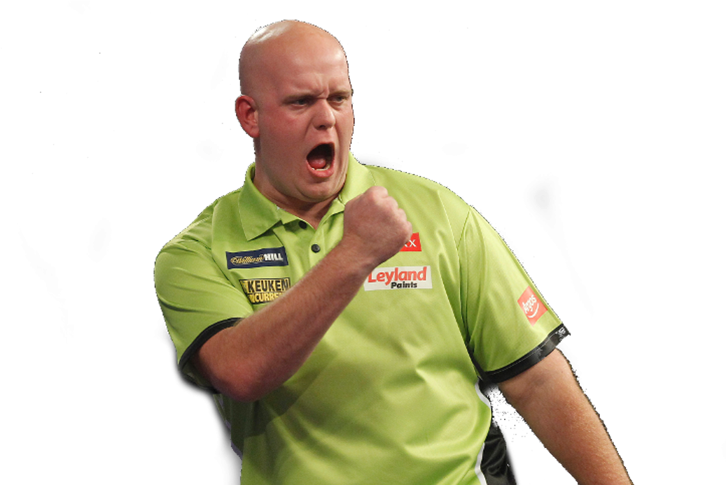 Michael Van Gerwen - Referee (1045x693), Png Download