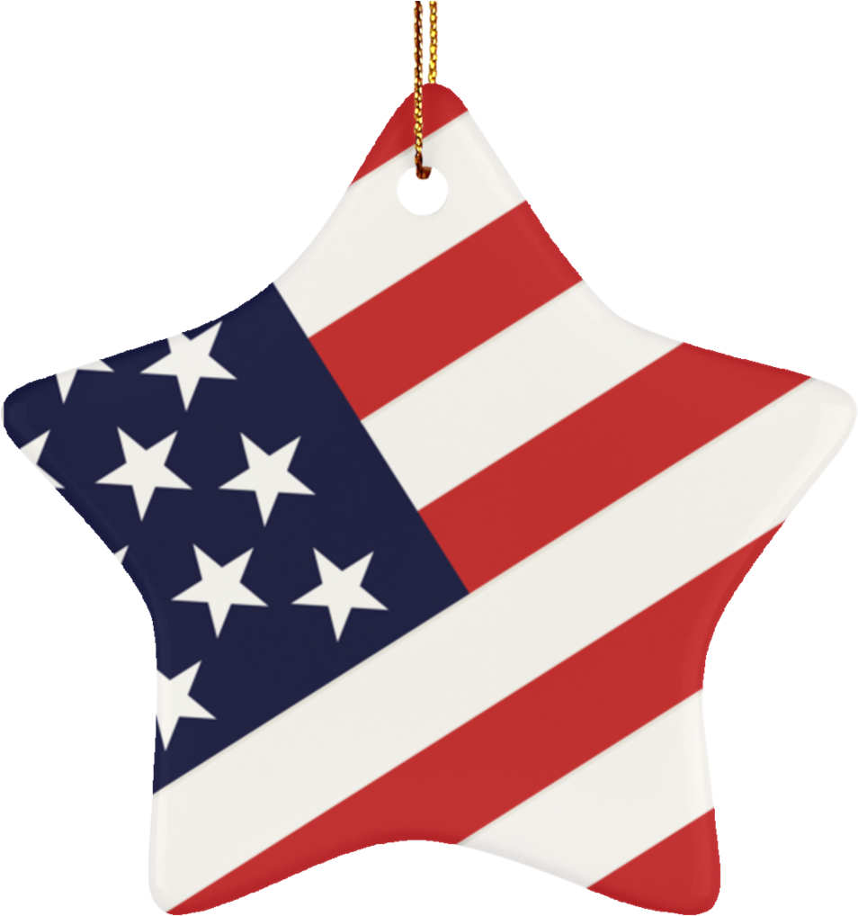 Stars And Stripes Patriotic Americana Ceramic Star - Pakistan Cousin Marriage Meme (1024x1024), Png Download