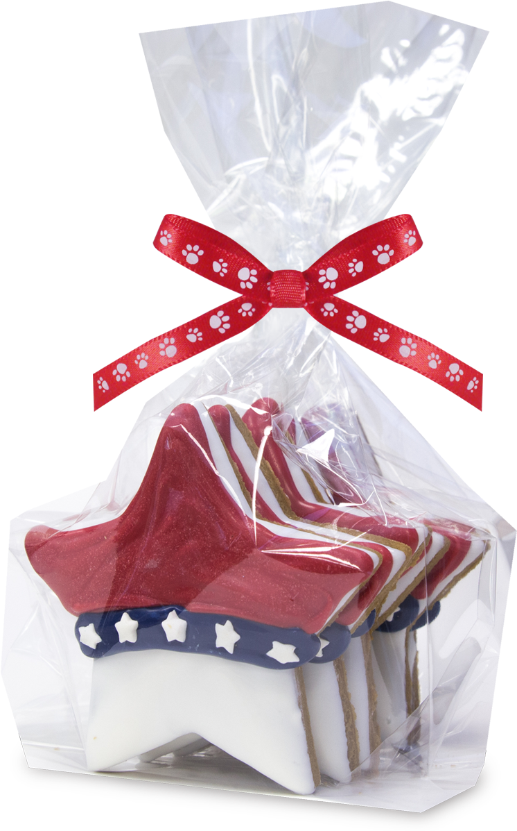 Gingerbread Patriotic Stars - Gingerbread (1020x1200), Png Download