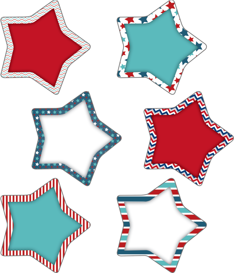 Tcr60359 Patriotic Stars Accents Image - Teacher Created Resources Patriotic Stars Accents, (900x900), Png Download