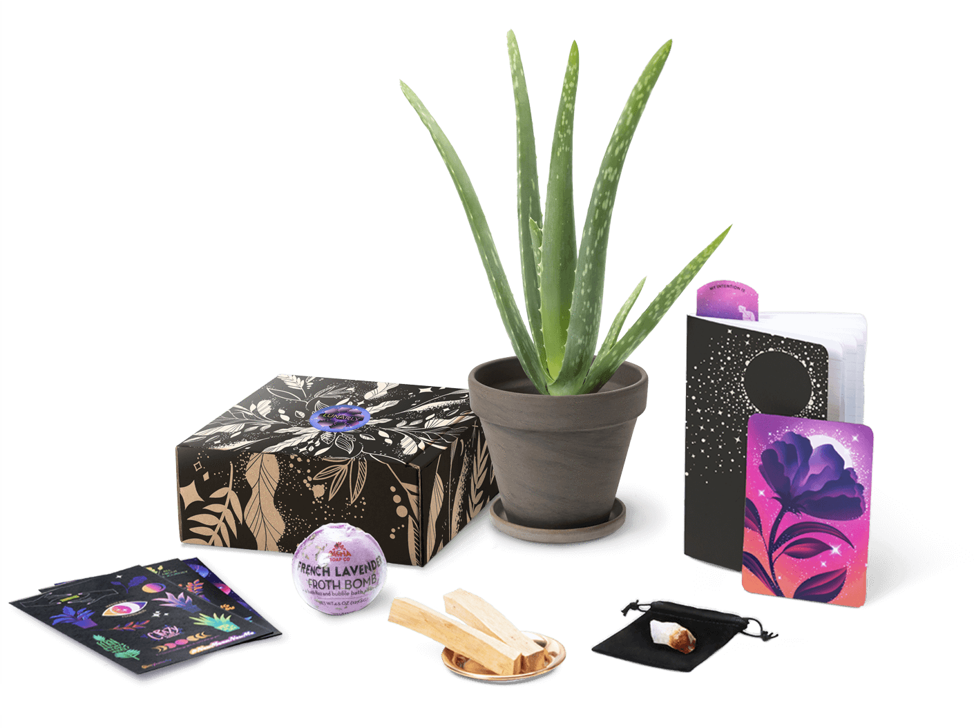 Grow Your Intentions Subscribe - Lunarly Subscription Box Review (1900x1053), Png Download