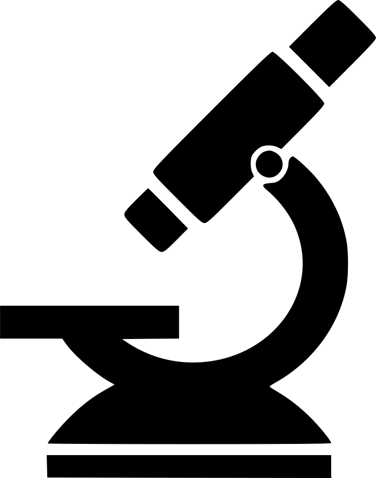 Lab Safety & Industrial Hygiene - Microscope Icon Png (772x980), Png Download