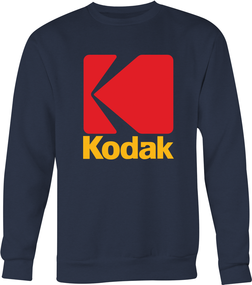 Kodak K Logo T-shirt Hoodie Sweatshirt Sweater Long - Hp Kodak Inkjet 1935766 / 1810829 / 8946501 (10) Ink (1000x1000), Png Download