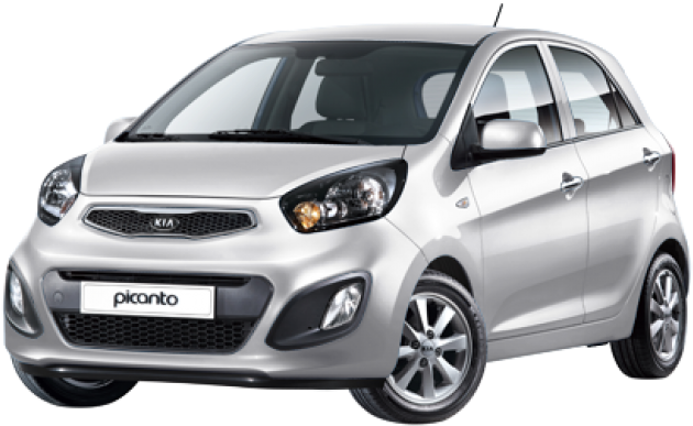 Kia Picanto - Bright Silver Kia Picanto (800x400), Png Download