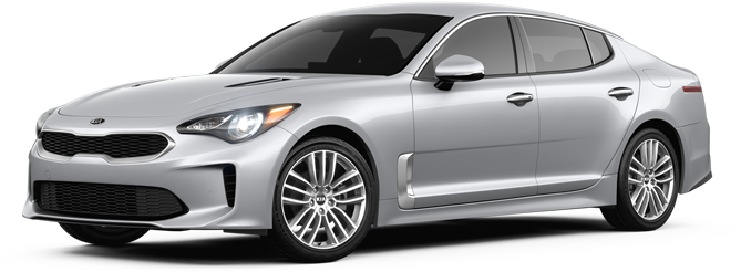 2018 Kia Stinger - 2018 Kia Stinger Silver (768x419), Png Download