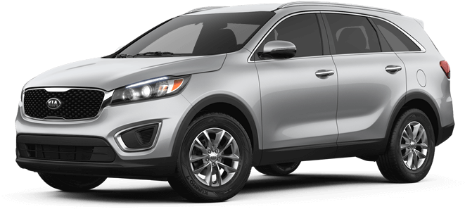 2018 Kia Sorento Lx - 2018 Kia Sorento White (768x419), Png Download