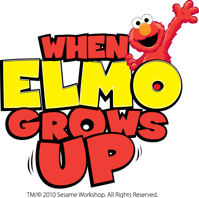 Free Sesame Street Logo Png - Elmo Grows Up (659x656), Png Download