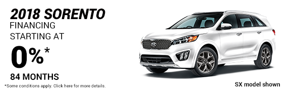 Sorento-financement Ang 08012018 - Kia Sorento (600x210), Png Download