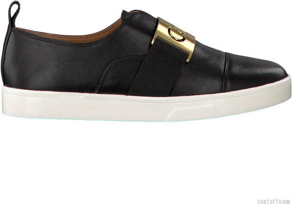 Zwarte Calvin Klein Slip-on Sneakers Ilona Calvin Klein - Skate Shoe (600x600), Png Download
