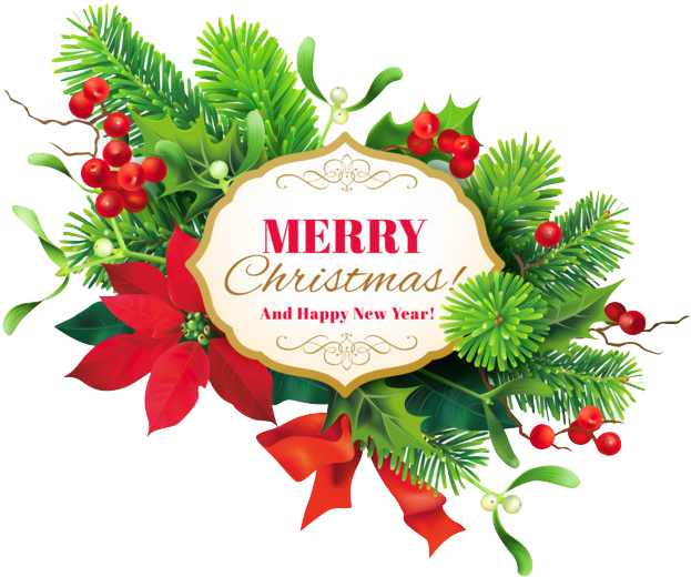 Happy Christmas Png Text (900x540), Png Download