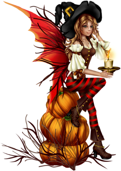 Halloween - Witch (480x605), Png Download