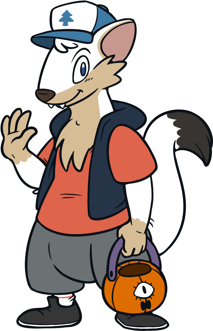 Halloween Event Example - Cartoon (800x1193), Png Download