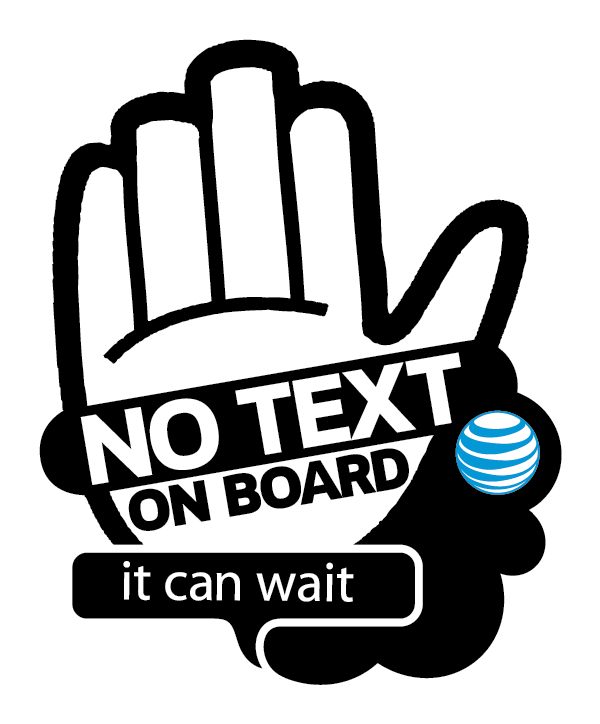 By Chairman Hersman - Don T Text And Drive Hand (600x724), Png Download