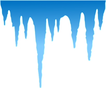Signs Symbols Icicle Icicles Frost Weather - Icicles Clipart (408x340), Png Download