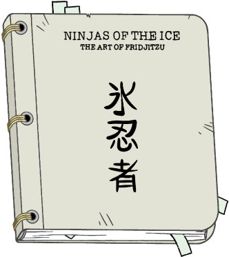 Ninjas Of The Ice - Ice Ninja Manual (368x393), Png Download