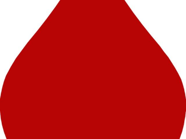 Blood Drop Cliparts (640x480), Png Download