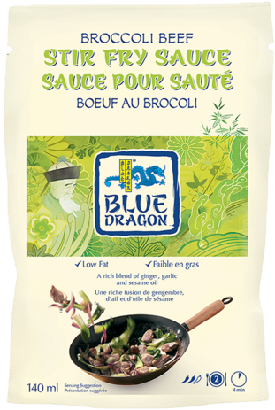 Broccoli Beef Stir Fry Sauce - Blue Dragon Broccoli Beef Stir Fry Sauce (364x500), Png Download