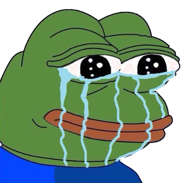 Politically Incorrect » Thread - Sad Frog Rectangle Magnet (600x600), Png Download