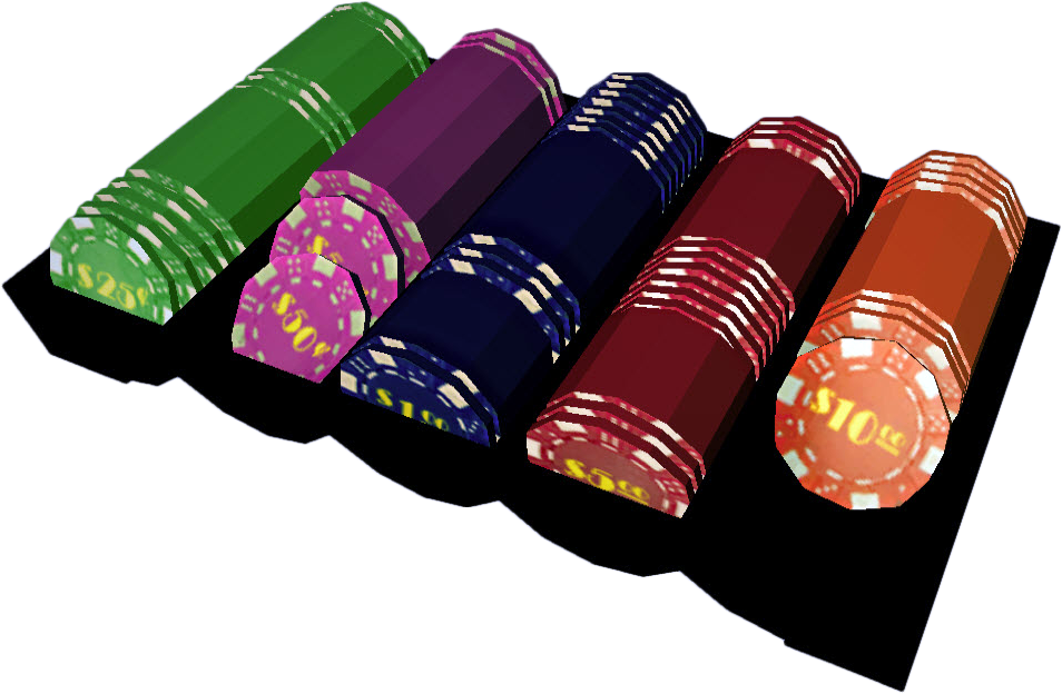 Casino Chips - Poker Set (954x624), Png Download