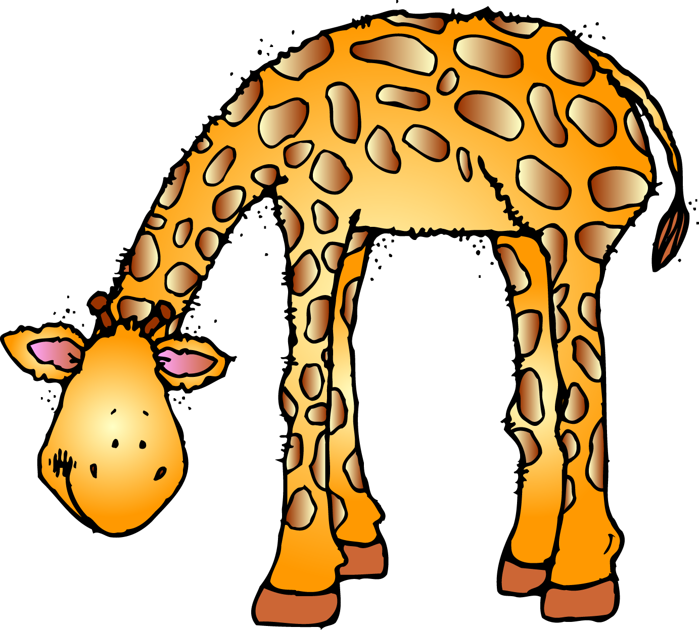 Zoo Animal Clipart - Zoo Animals Clip Art (1383x1247), Png Download
