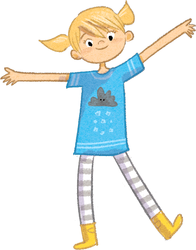 Bel The Weather Girl And Her Cousin Dylan Head To The - Jensen (708x886), Png Download