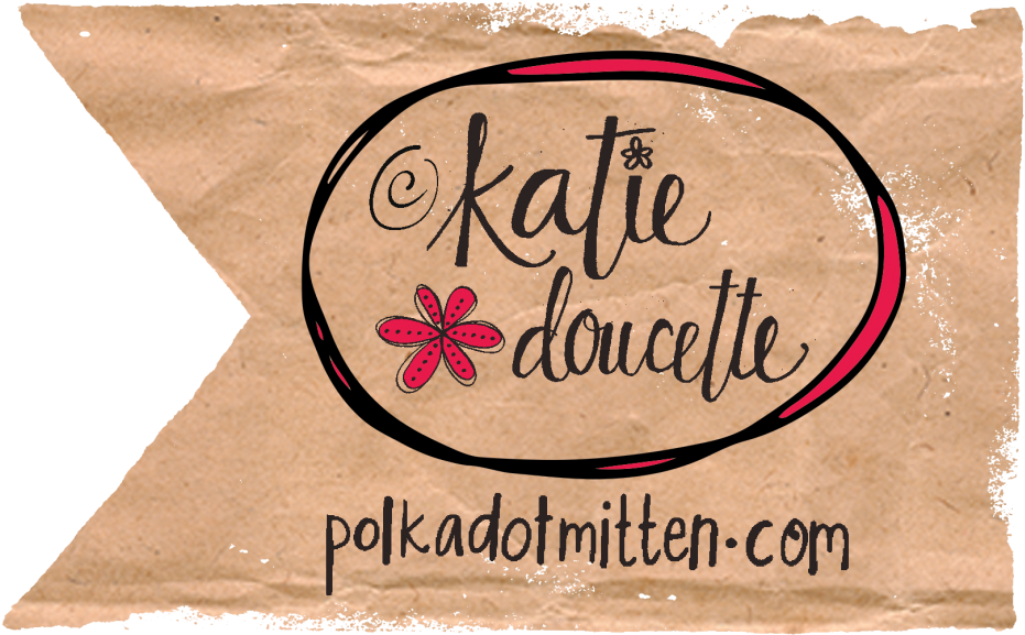Polkadot Mitten - Calligraphy (1024x697), Png Download