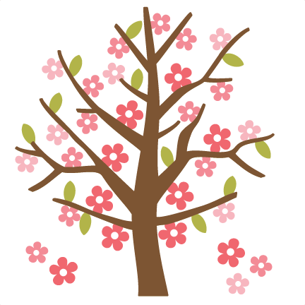 Trees Cute Clip Art (432x432), Png Download