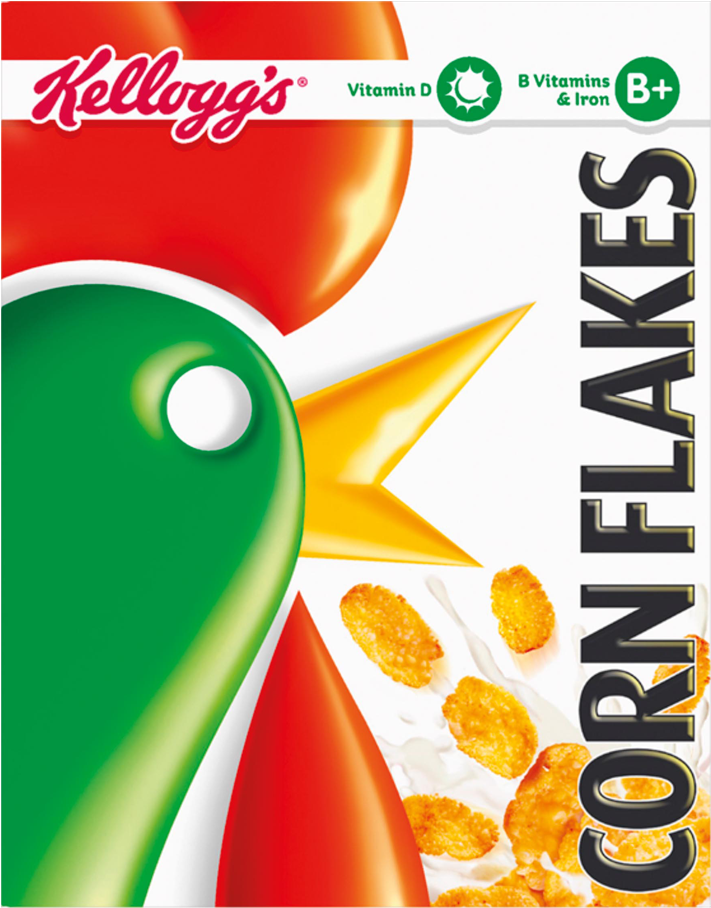 Kellogg's Corn Flakes 500gm (1000x1000), Png Download