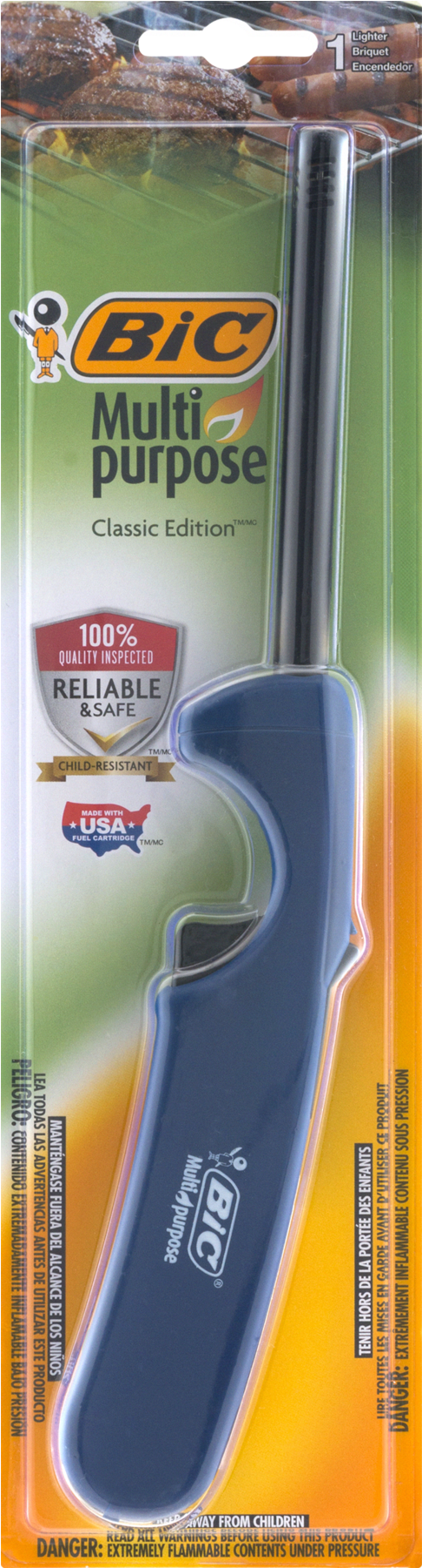 Bic Multi-purpose Candle Edition Lighter Multi (1800x1800), Png Download
