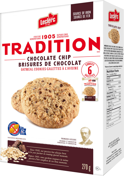 Front - Leclerc Tradition Dates Cookie (500x712), Png Download