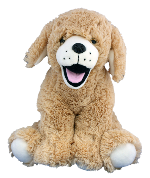 Goldie Golden Retriever - Pink Moose 15" Goldie The Retriever Dog Make Your Own (520x600), Png Download