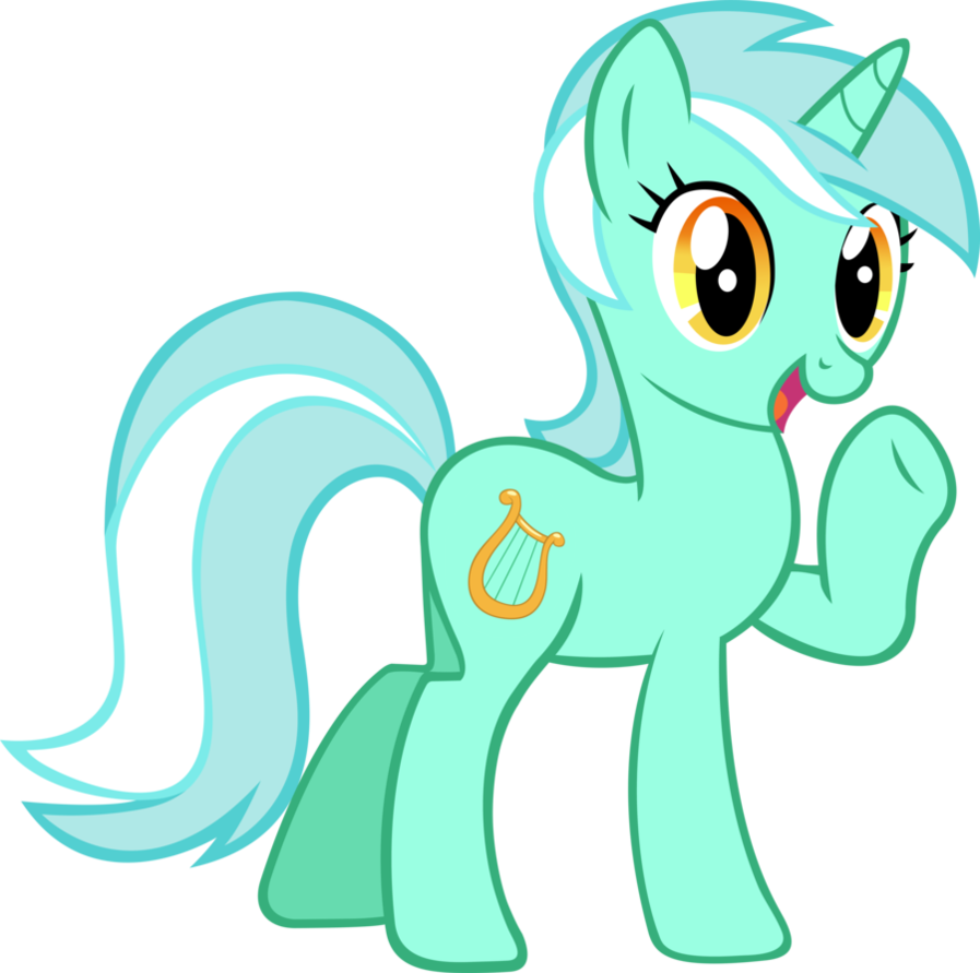 My Little Pony Clipart Green - My Little Pony Unicorn Png (897x891), Png Download