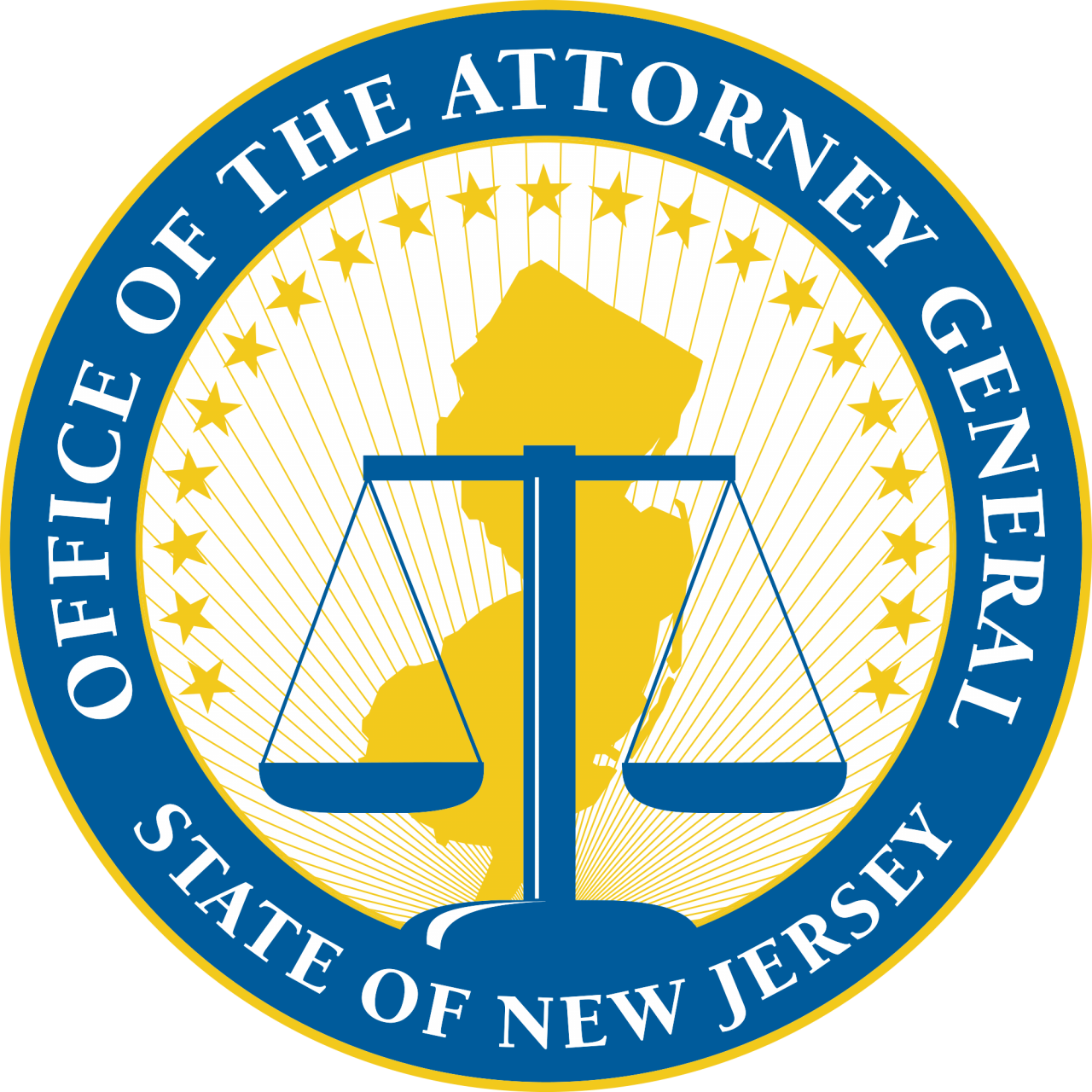 Attorney General Christopher S - New Jersey Office Of The Attorney General (1280x1280), Png Download