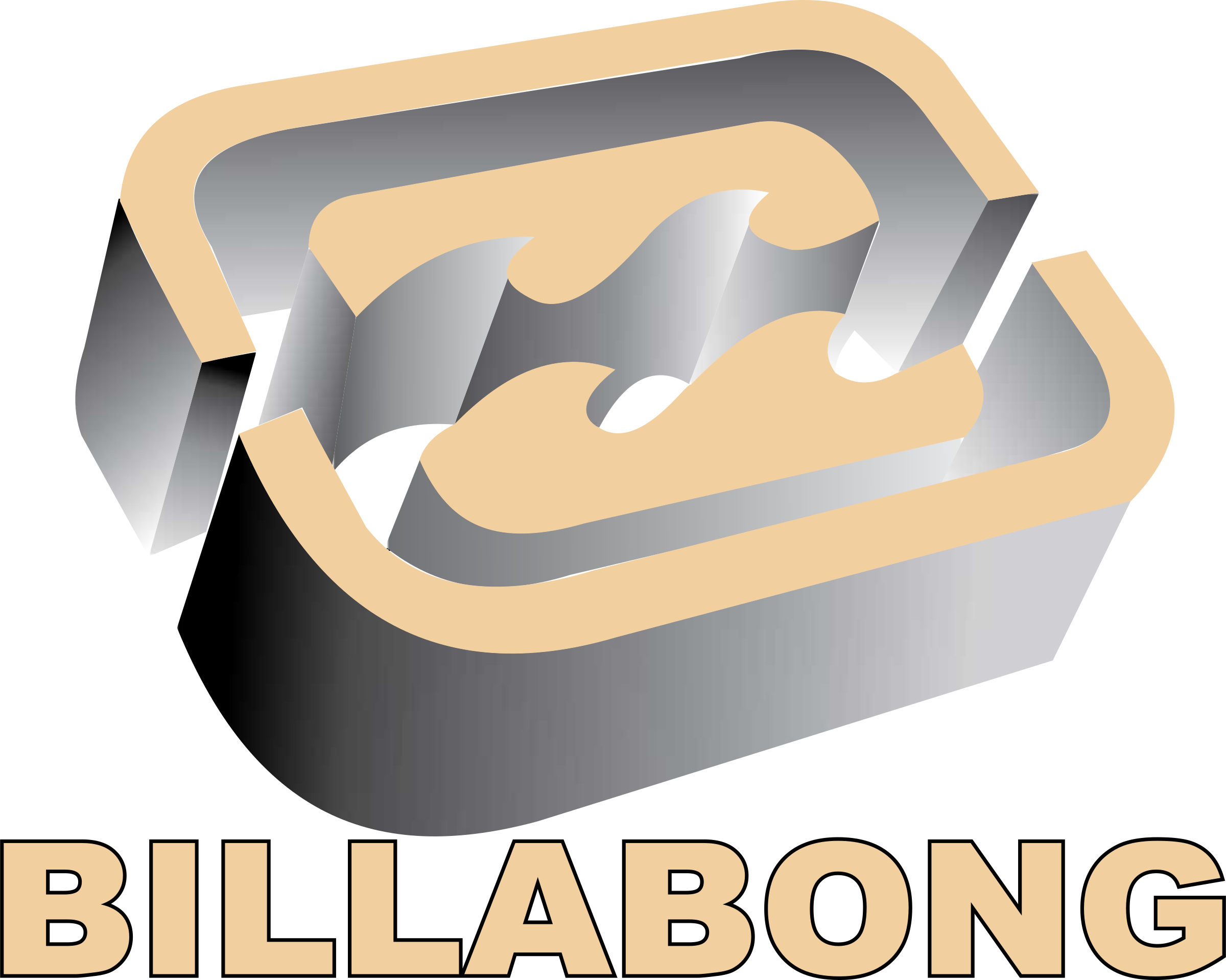 Billabong Logo Png Transparent - Billabong Png Vector (2400x1918), Png Download