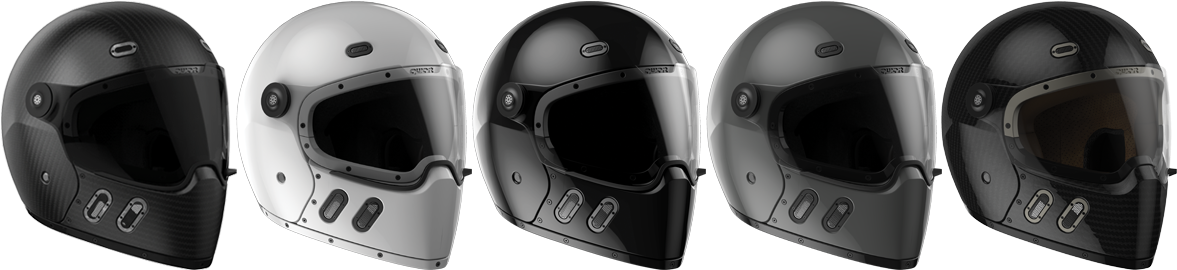 Qwart Motorcycle Helmets - Motorcycle Helmet (1200x293), Png Download