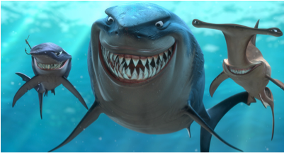 Screen 3 On Flowvella - Finding Nemo Bruce (400x300), Png Download