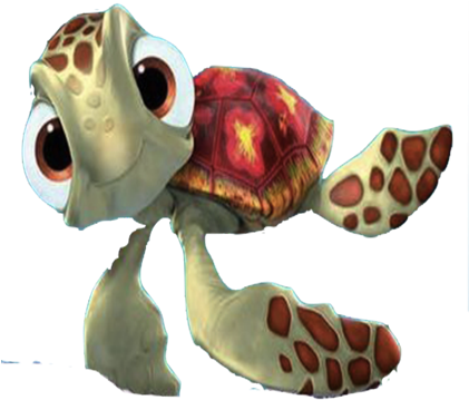 Turtle Have A Good Day (420x420), Png Download