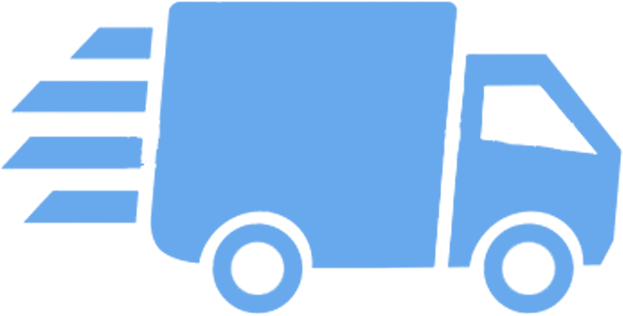 Fast Shipping - Delivery Truck (626x626), Png Download