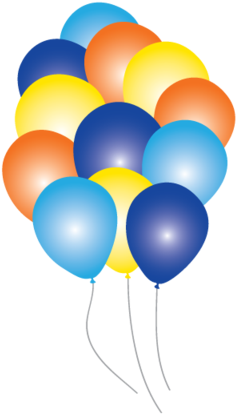 Finding Dory Party Balloons - Nemo Png Balloon (339x480), Png Download