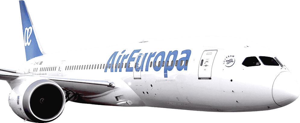 En 2017, Air Europa Redujo El Consumo De Combustible - 787 8 Air Europa (995x409), Png Download