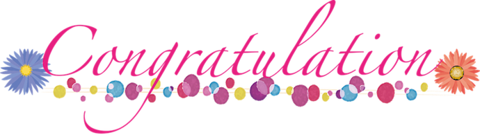 Congratulation - Craft (690x198), Png Download