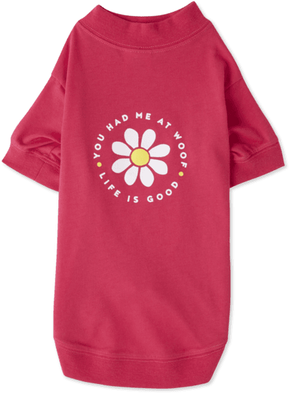 Daisy Woof Dog Tee - Sunflower (570x570), Png Download