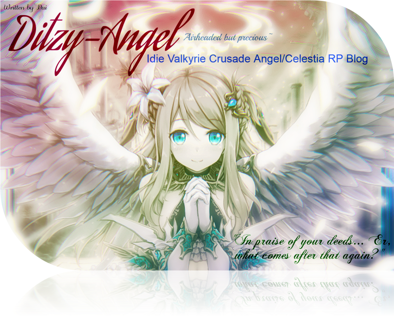 𝑫𝒊𝒕𝒛𝒚 𝒃𝒖𝒕 𝑷𝒓𝒆𝒄𝒊𝒐𝒖𝒔 𝑨𝒏𝒈𝒆𝒍 ✧ ~ - Anime (1280x1055), Png Download